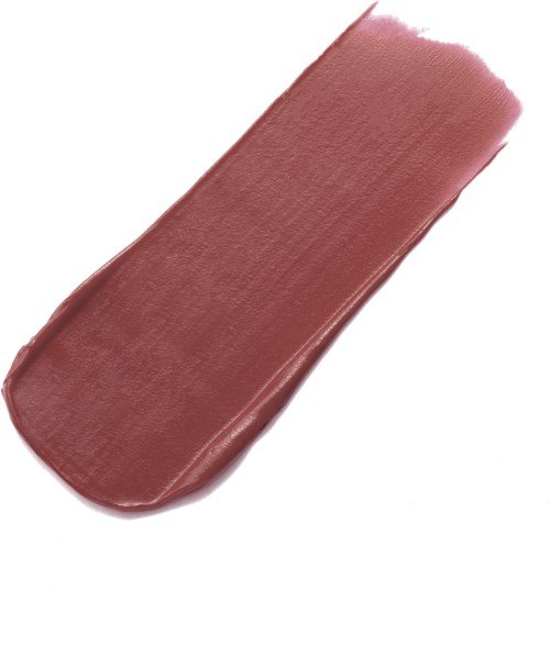 A swatch of pinkish-brown lipstick or makeup on a white background.