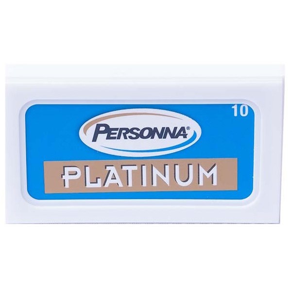 Personna Platinum Double Edge Razor Blades 10-Pack 10 st