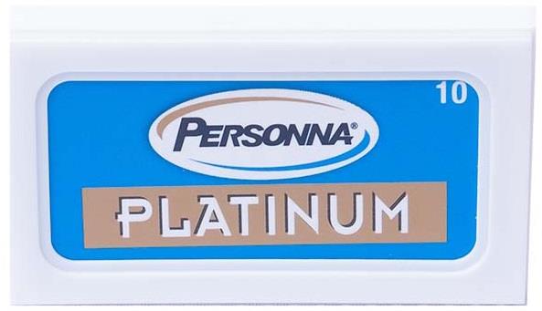 Personna Platinum Double Edge Razor Blades 10-pack