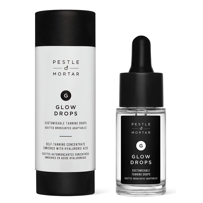 Pestle & Mortar Glow Drops Mini Customisable Tanning Drops 15 ml billede