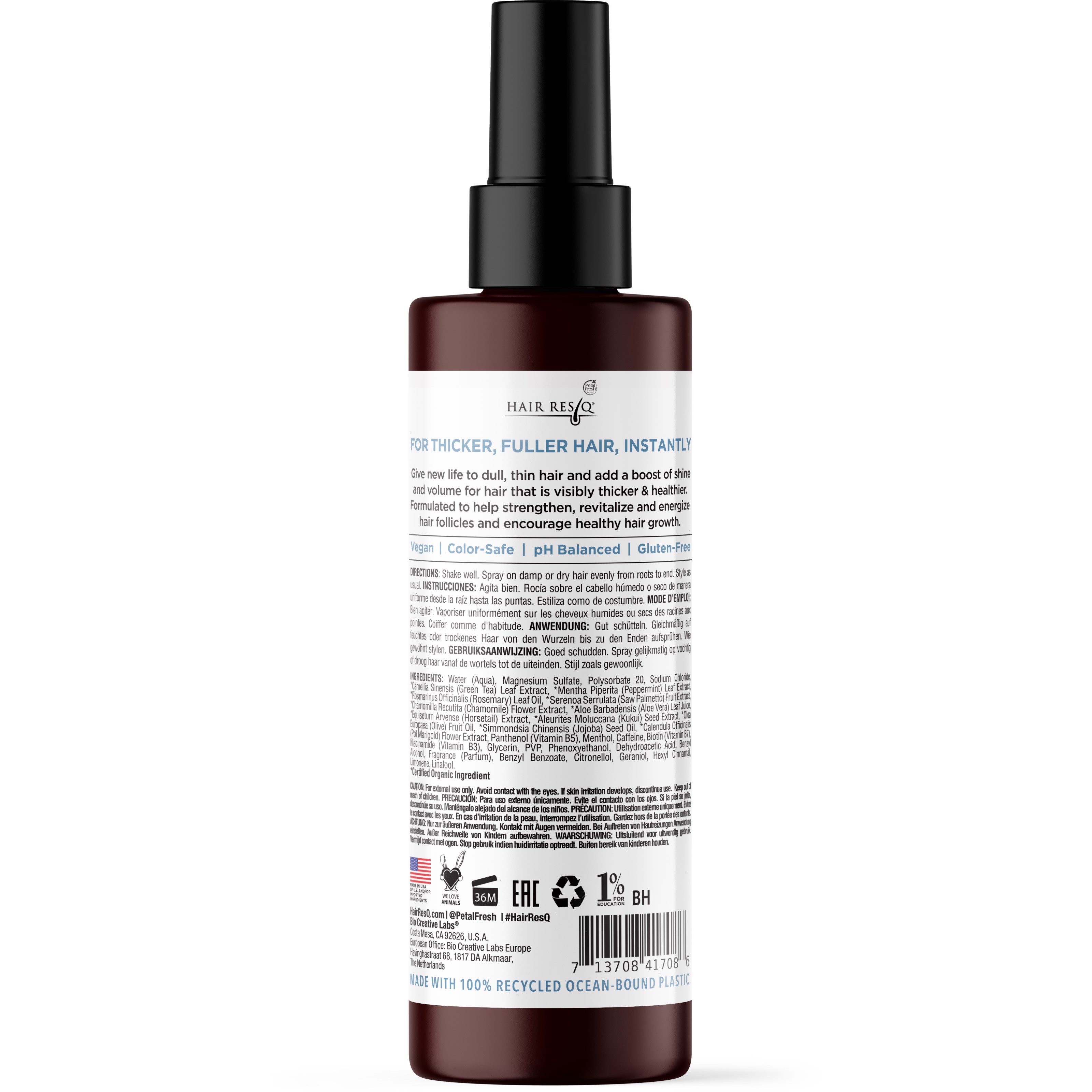 Alternativ bild 1 för Petal Fresh Hair ResQ Instant Thickening Spray 147 ml