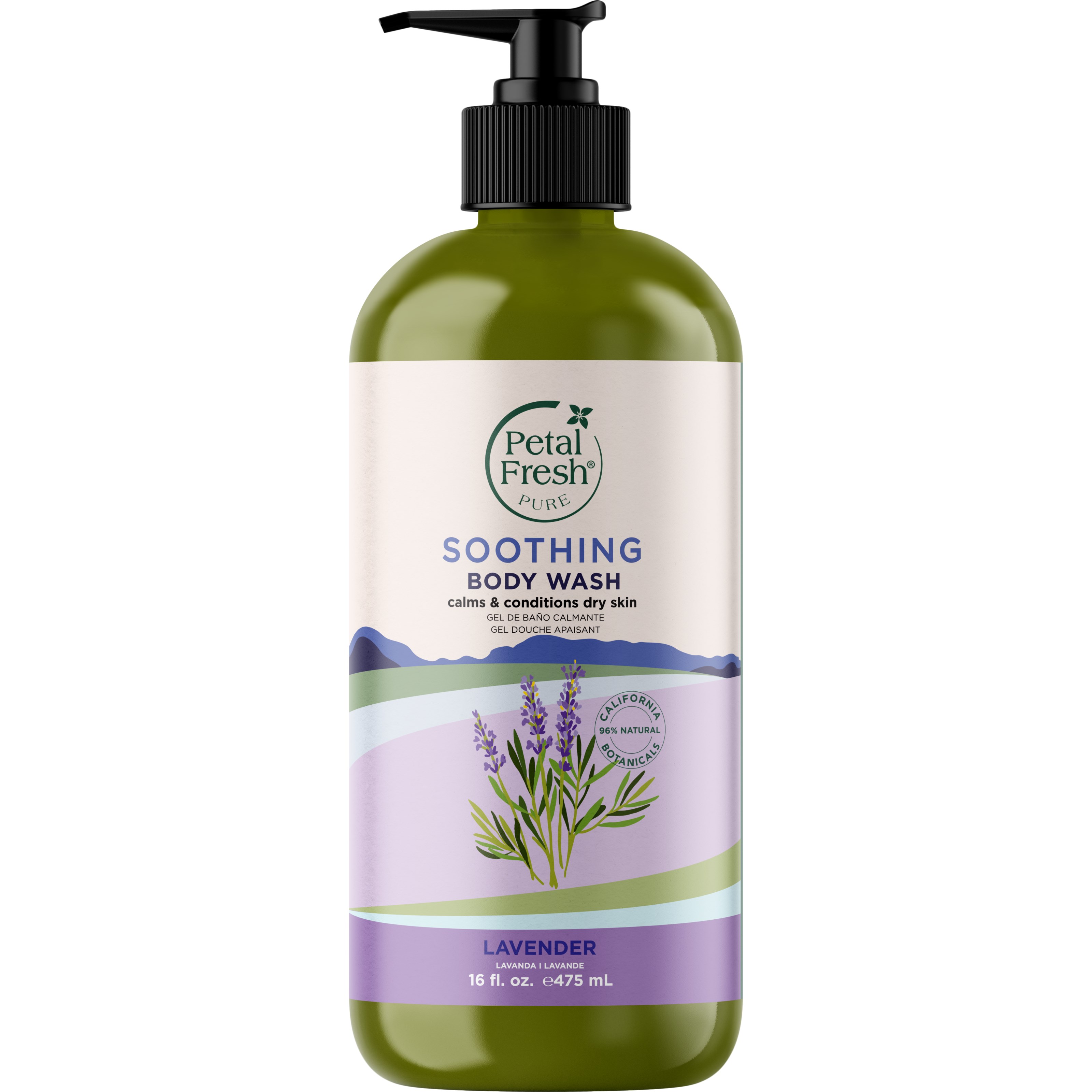 Petal Fresh Pure Lavender Body Wash 475 ml billede