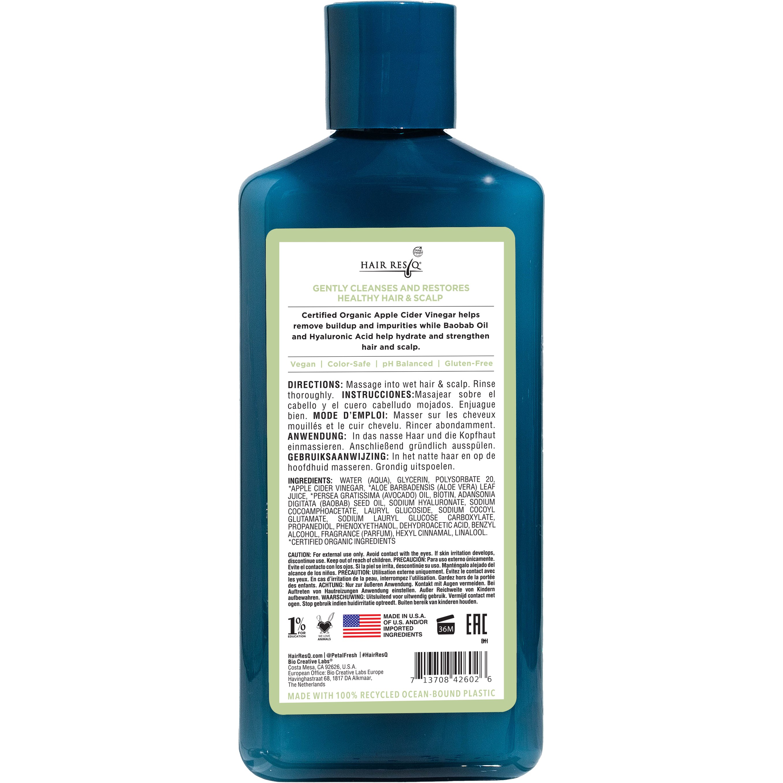 Alternativ bild 1 för Petal Fresh Hair ResQ Scalp Care Cleansing Rinse 355 ml