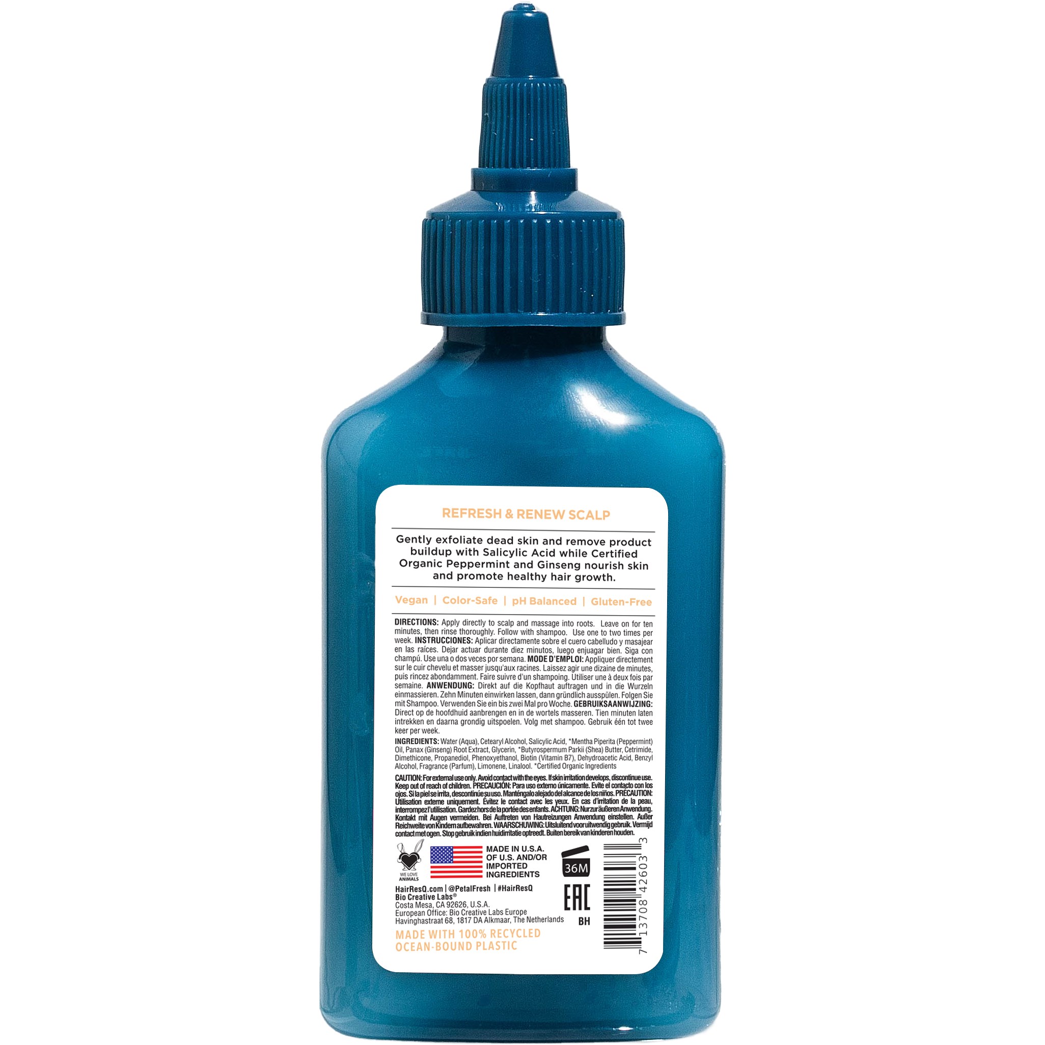 Alternativ bild 1 för Petal Fresh Hair ResQ Scalp Care Exfoliating Scalp Mask 118 ml