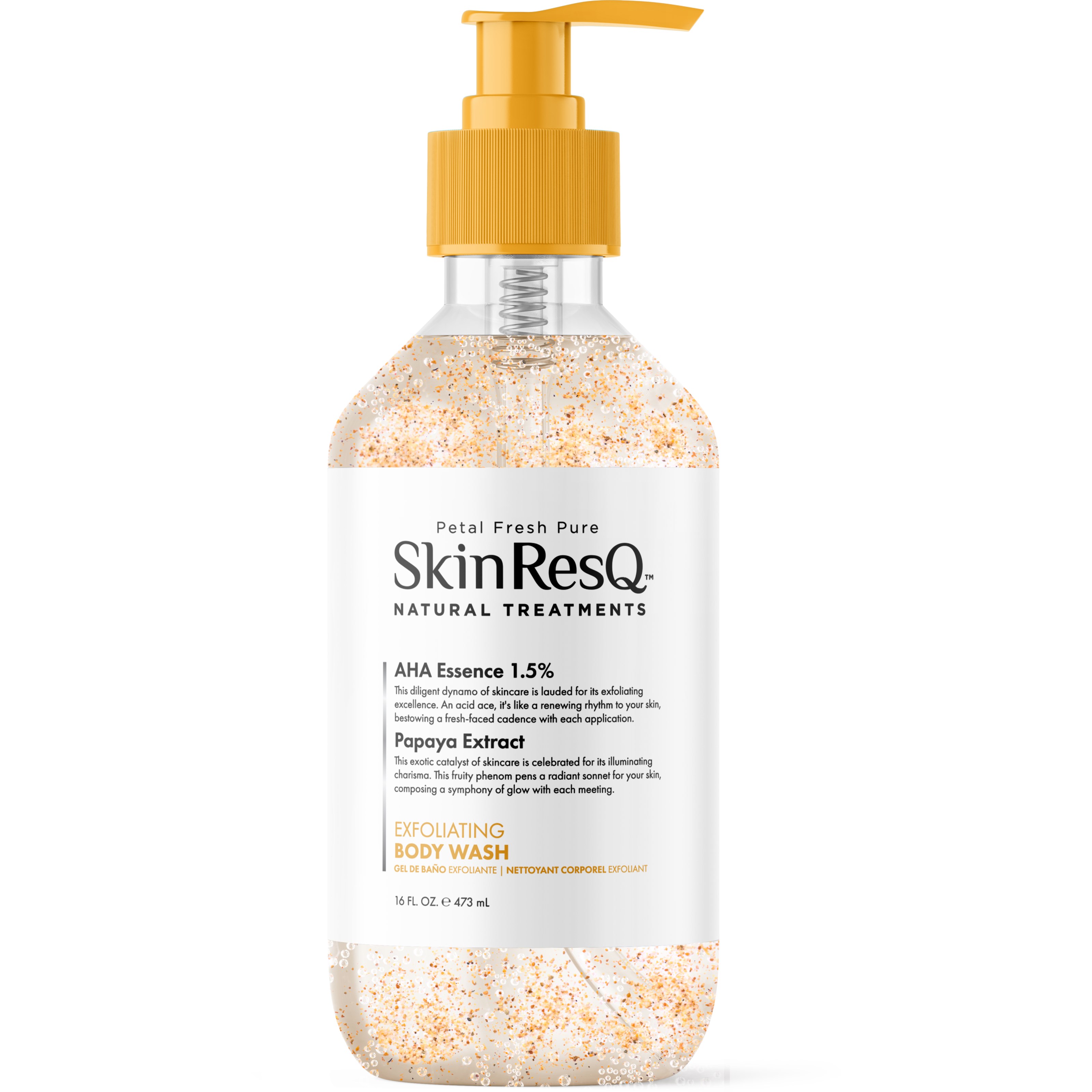 Petal Fresh Skin ResQ Skin ResQ Exfoliating Body Wash 473 ml billede