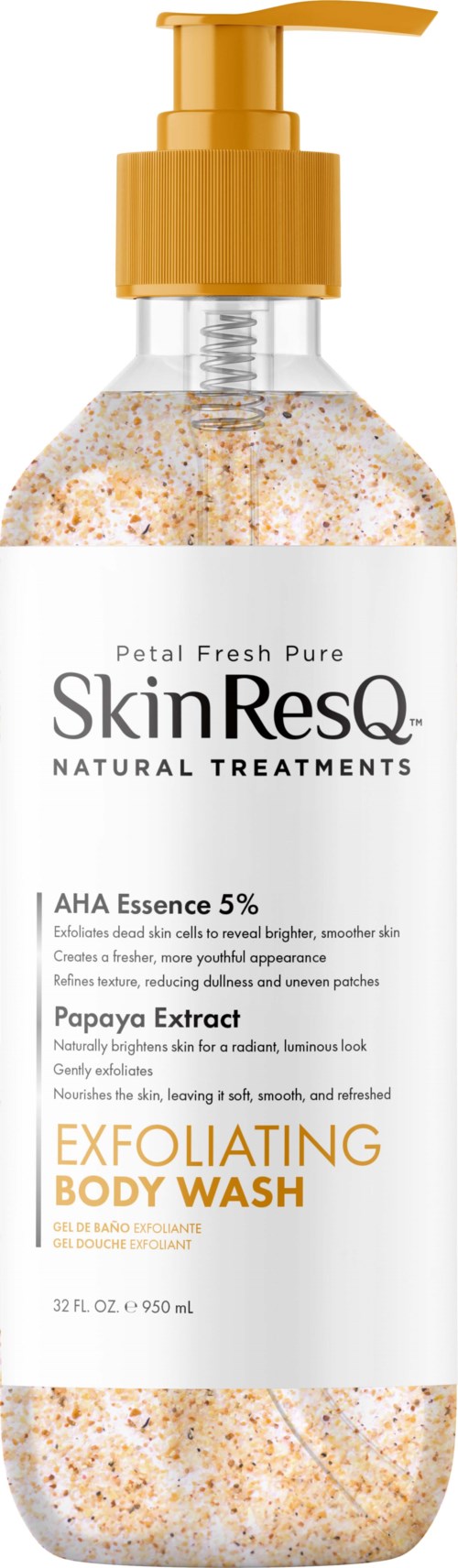 Petal Fresh Skin ResQ Exfoliating Body Wash Papaya 950 ml