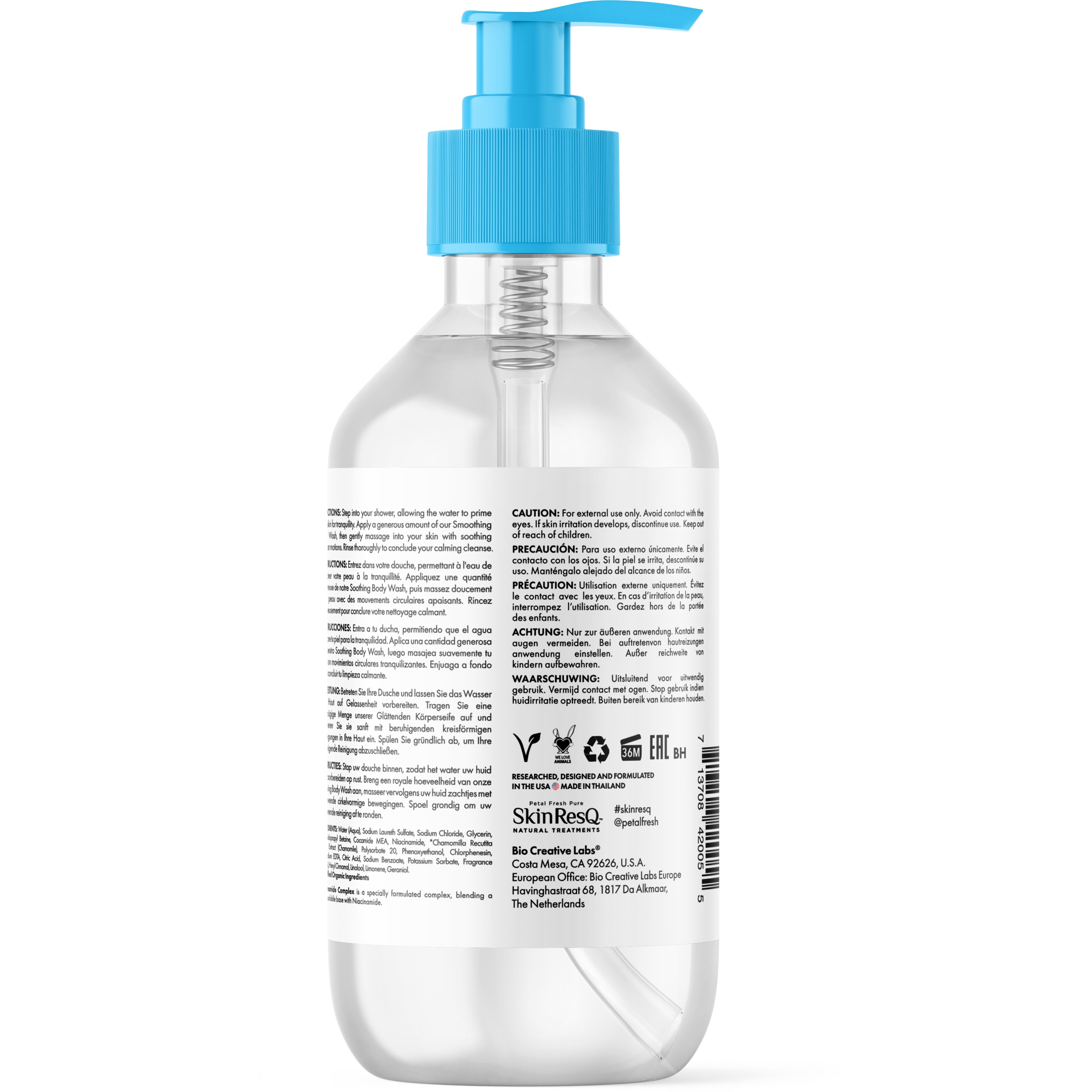 Alternativ bild 1 för Petal Fresh Skin ResQ Skin ResQ Smoothing Body Wash 473 ml