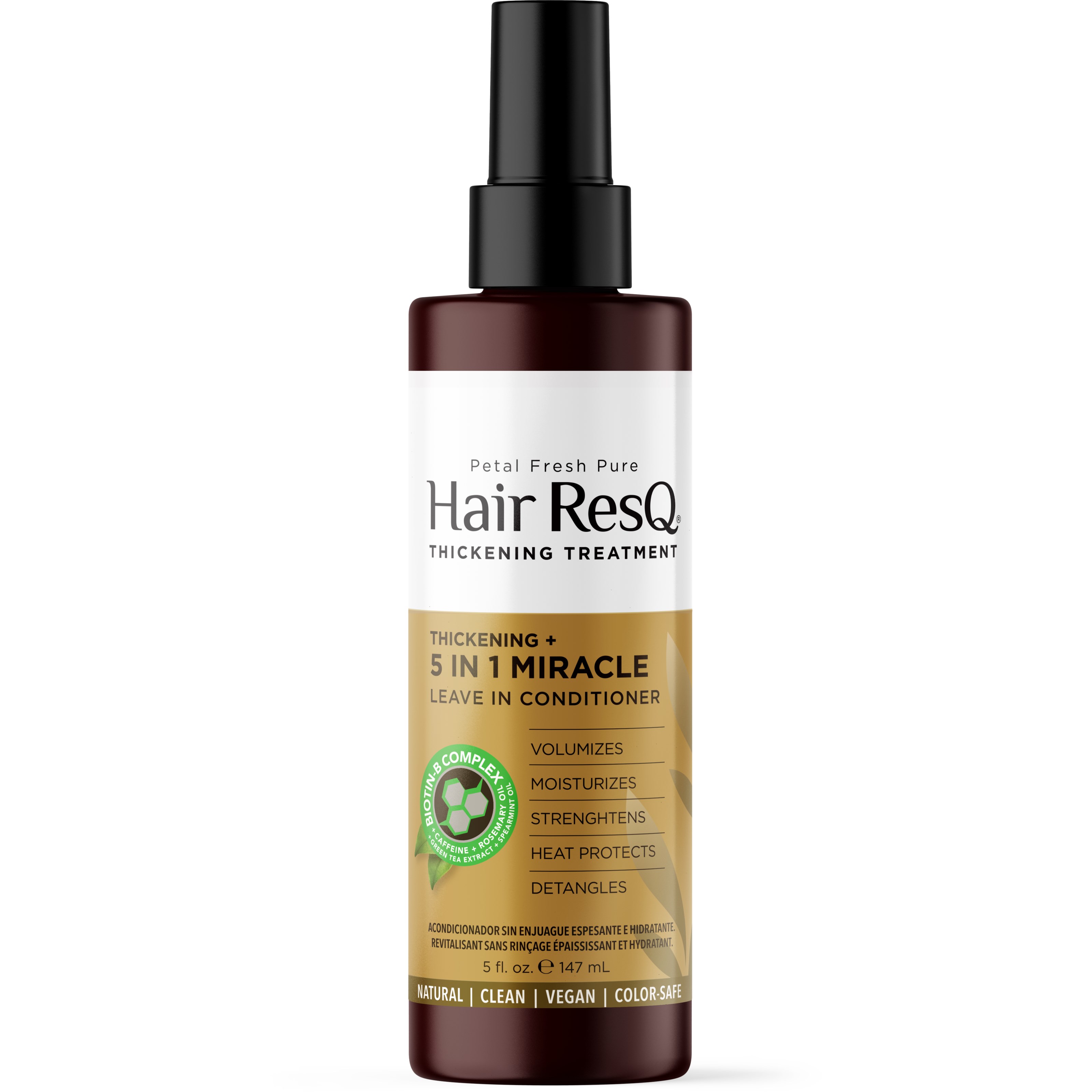 Petal Fresh Hair ResQ Thickening + 5 in 1 Miracle Leave In Condit billede