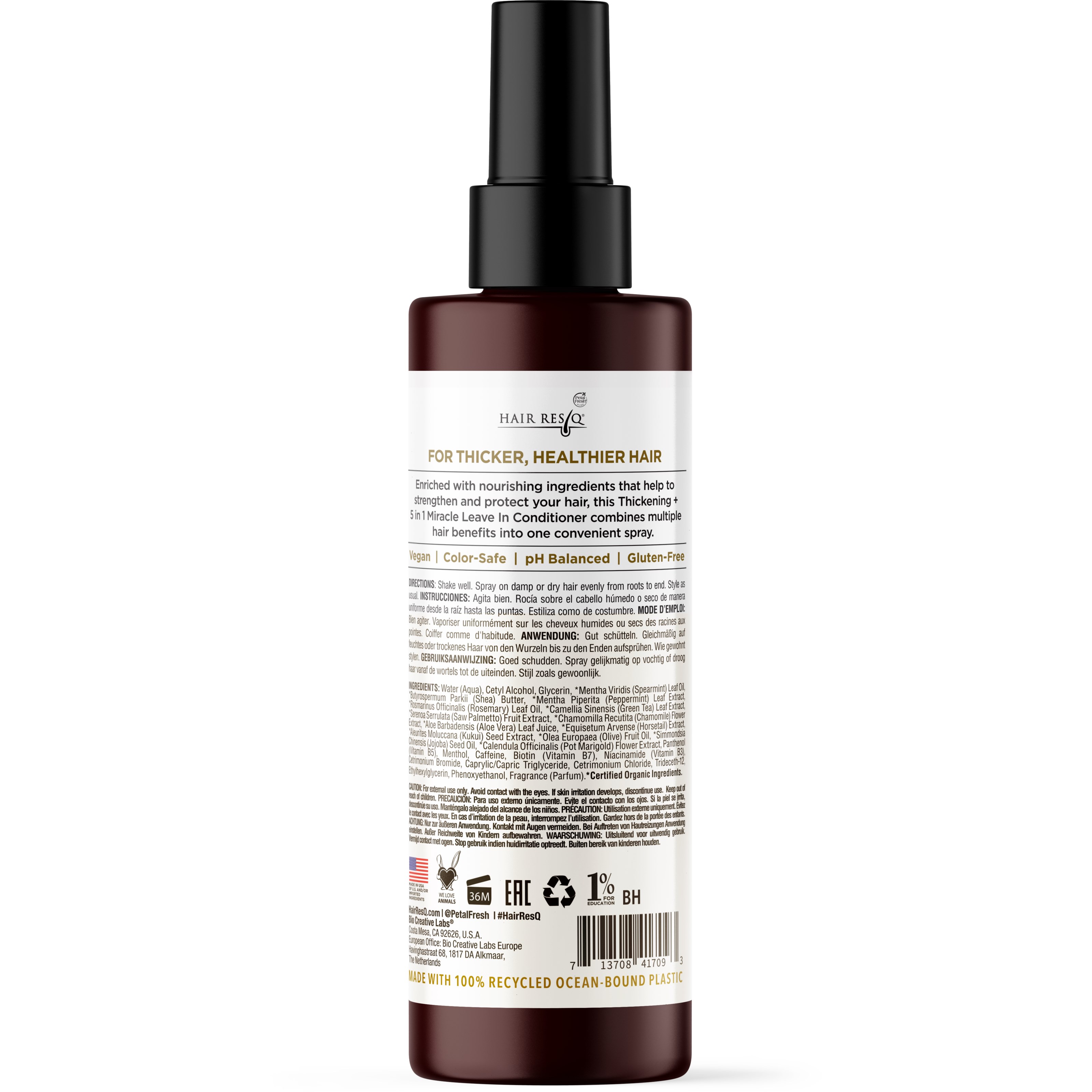 Alternativ bild 1 för Petal Fresh Hair ResQ Thickening + 5 in 1 Miracle Leave In Conditioner