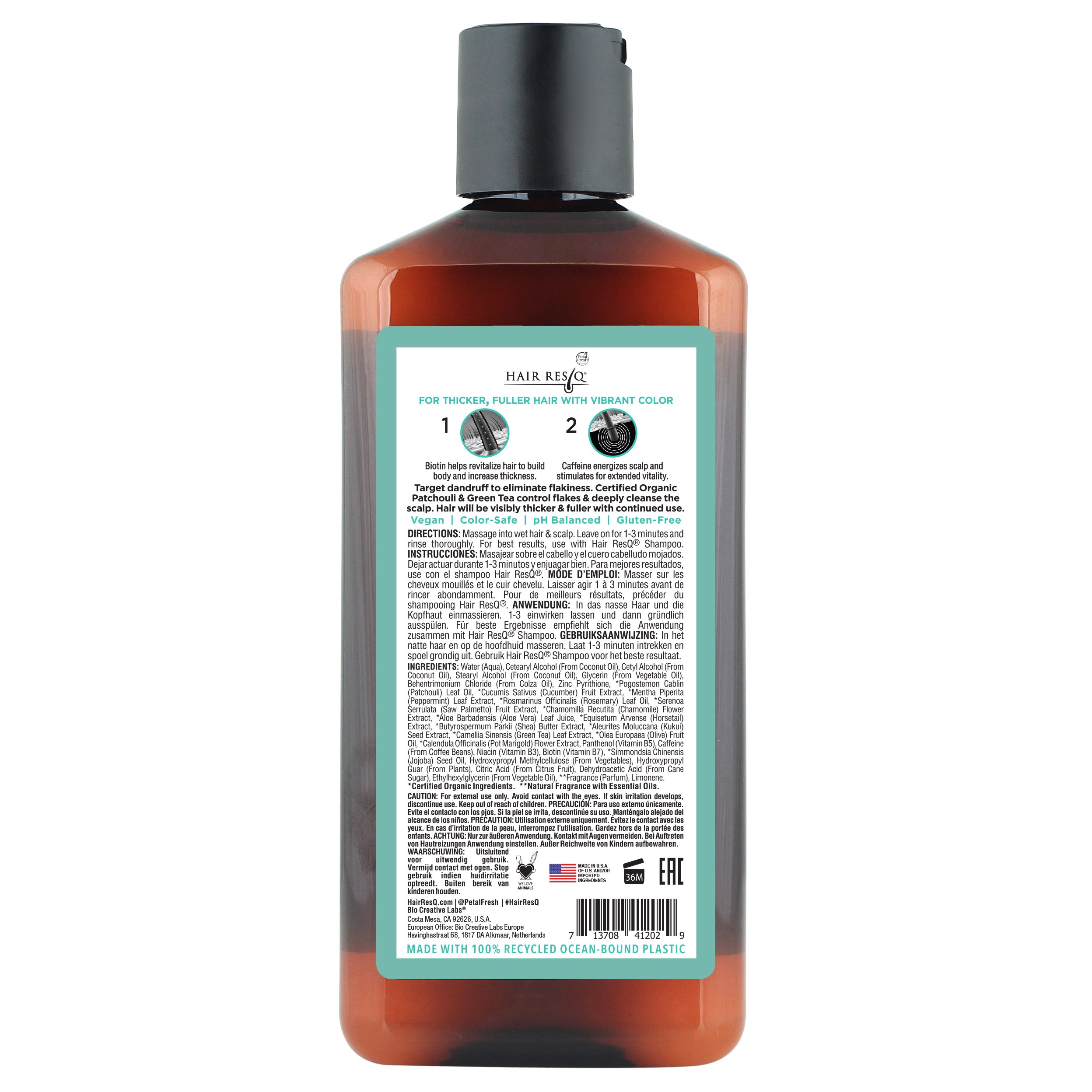 Alternativ bild 1 för Petal Fresh Hair ResQ Thickening Anti-Dandruff Conditioner 355 ml