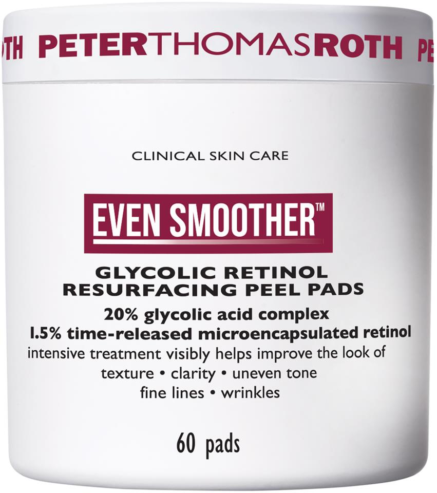 Peter Thomas Roth Even Smoother™ Glycolic Retinol Resurfacing Peel Pads 60 ml