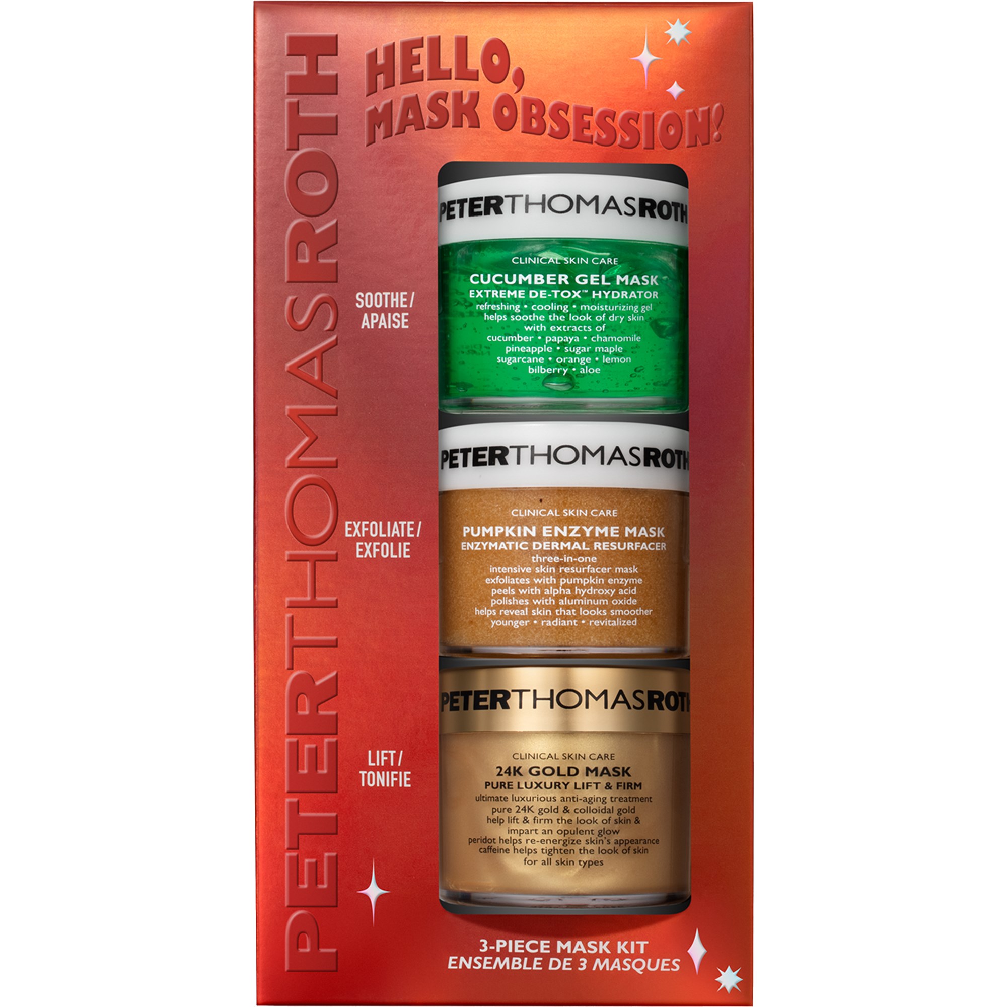 Peter Thomas Roth Hello, Mask Obsession! 3-piece Mask Kit