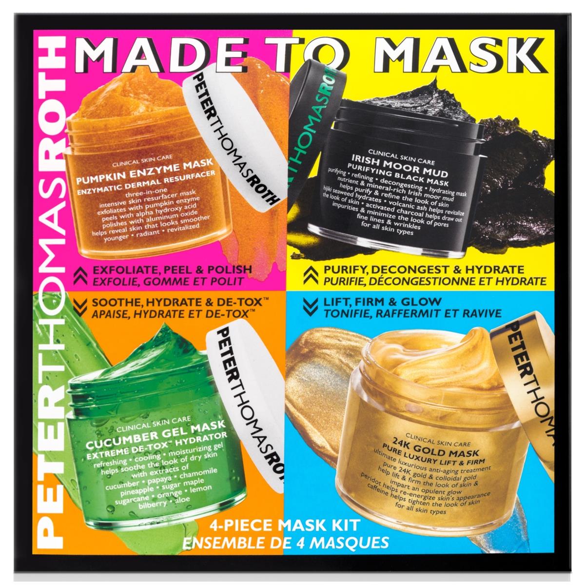 Peter Thomas Roth Made To Mask 4 piece kit | lyko.com