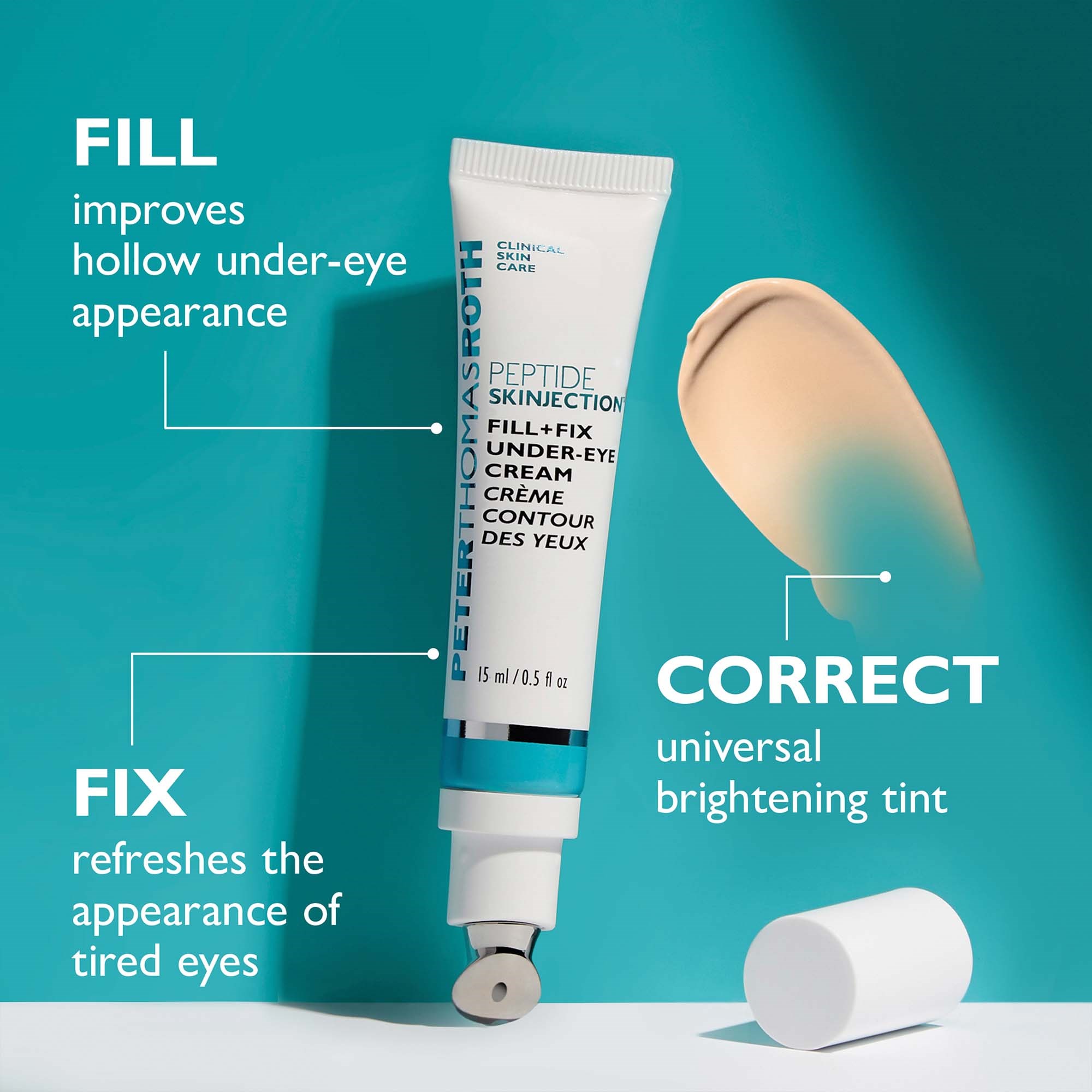 Peter Thomas Roth PTR Peptide Skinjection™ Fill + Fix Under-Eye Cream (zdjęcie 3)