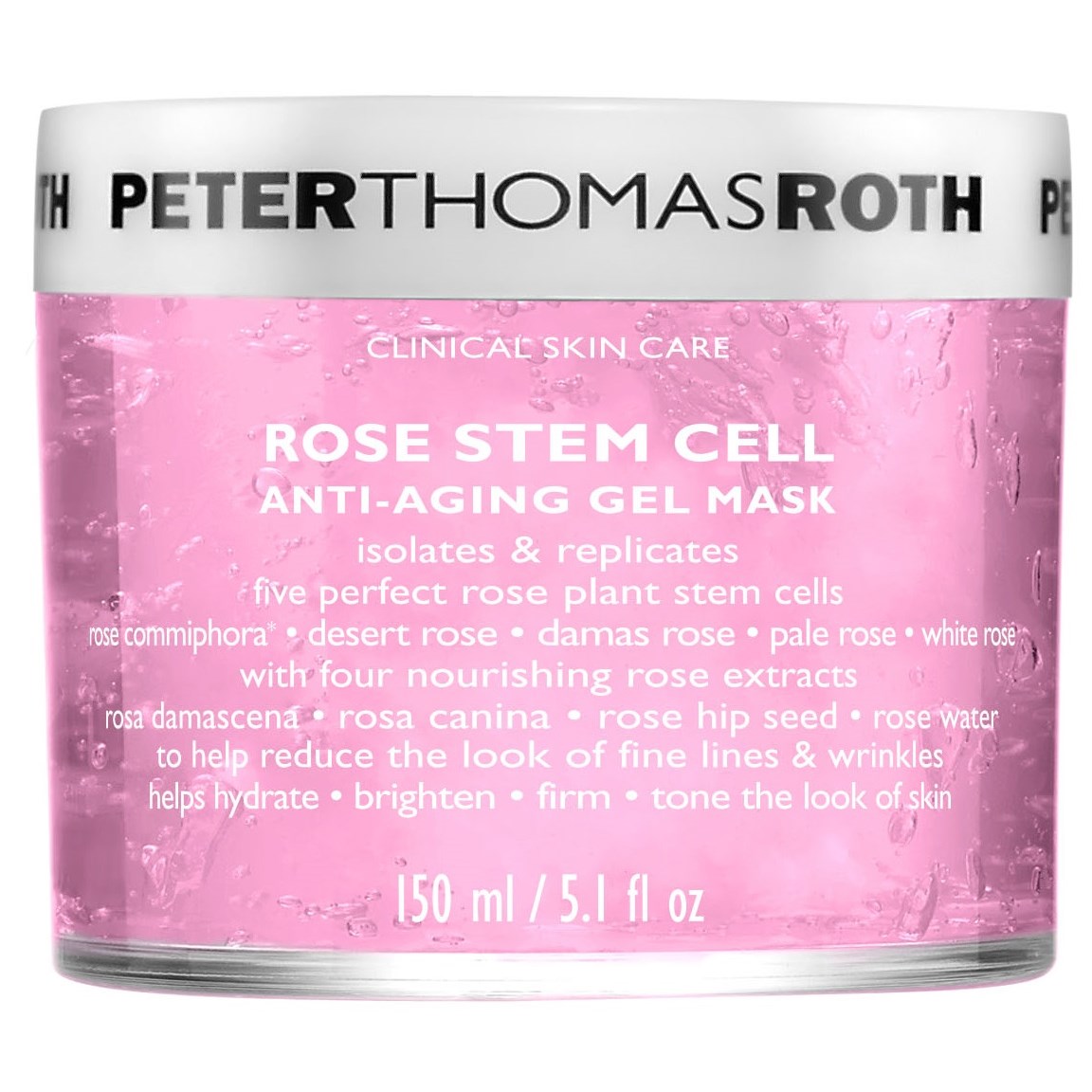 Läs mer om Peter Thomas Roth Rose Stem Cell Anti-Aging Gel Mask 150 ml