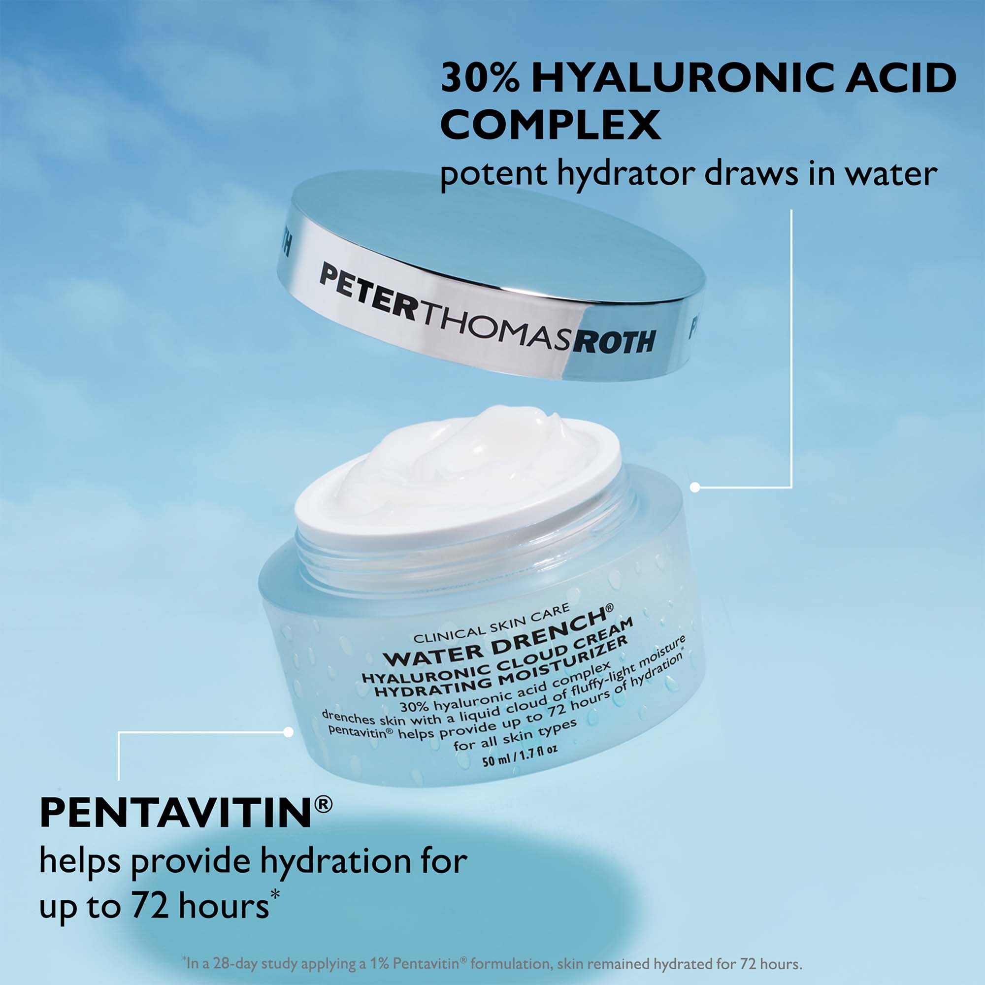 Peter Thomas Roth Hyaluronic Cloud Cream 50 ml (obrázok 3)