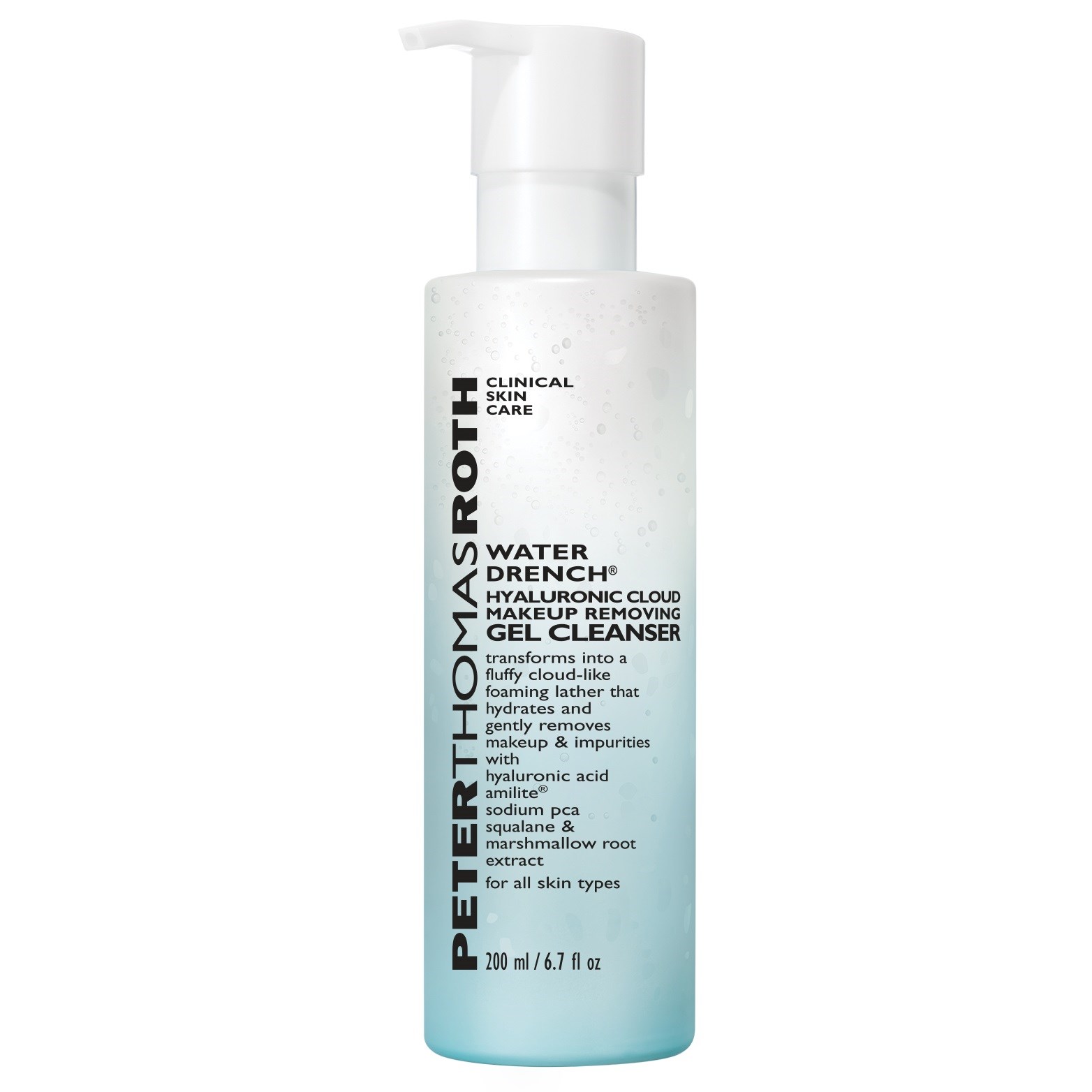 Peter Thomas Roth Water Drench Hyaluronic Cloud Makeup Removing Gel Cl