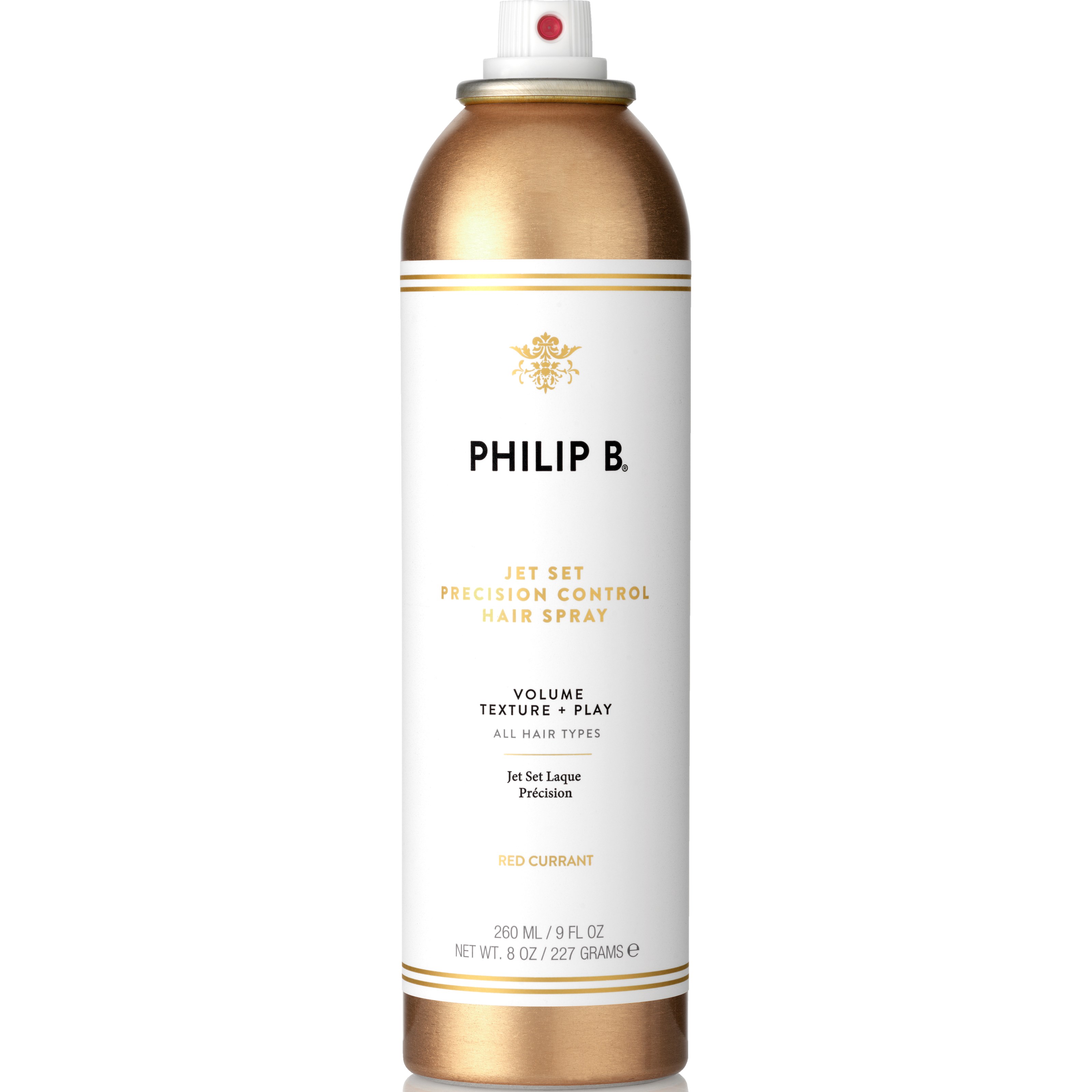 Philip B Jet Set Precision Control Hair Spray 260 ml - lakier do włosó