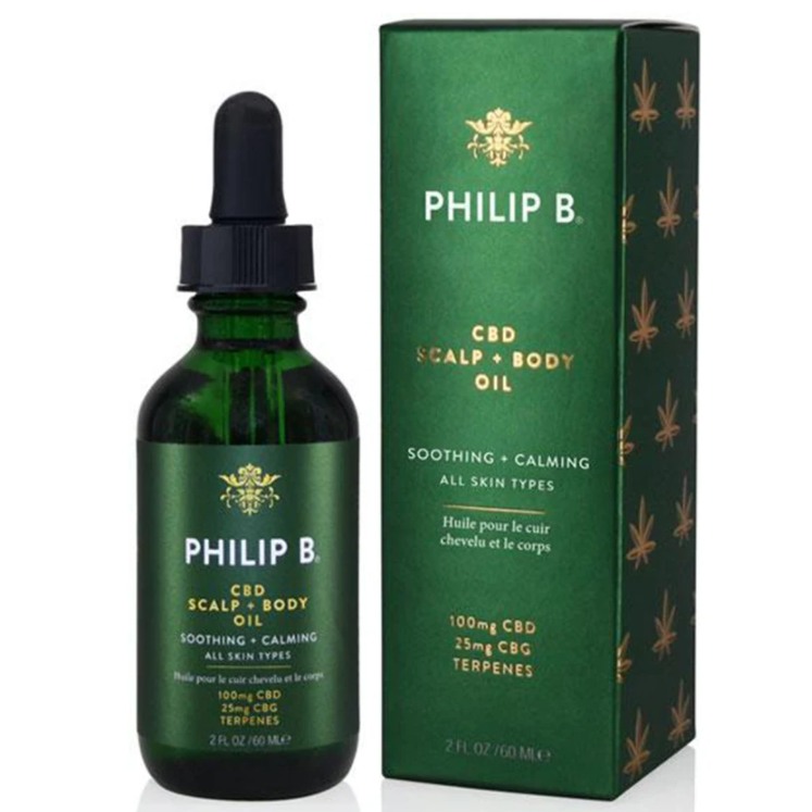 Läs mer om Philip B CBD Scalp & Body Oil 60ml