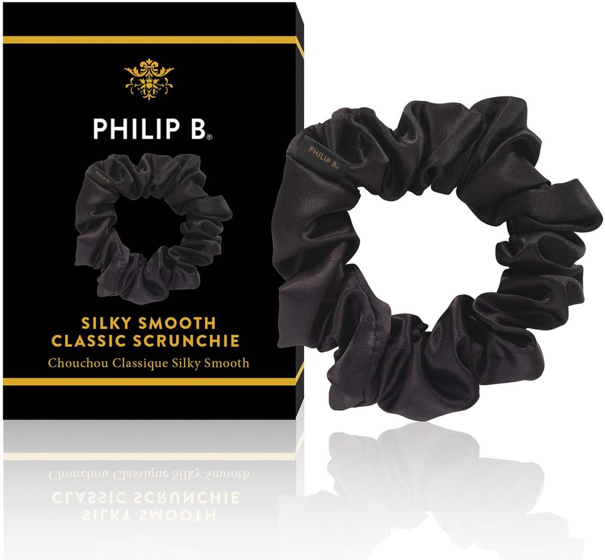 Philip B Classic Scrunchie Black | lyko.com