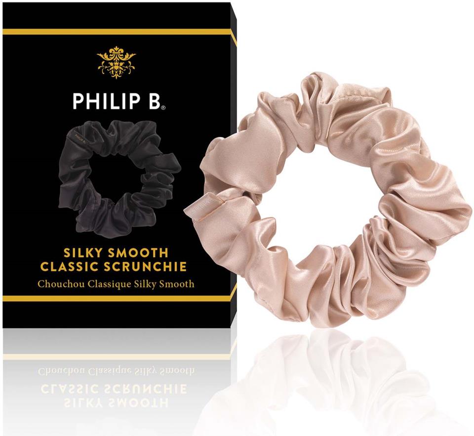 Philip B Classic Champagne Scrunchie