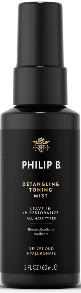 Philip B Detangling Toning Mist with Velvet Oud 60 ml
