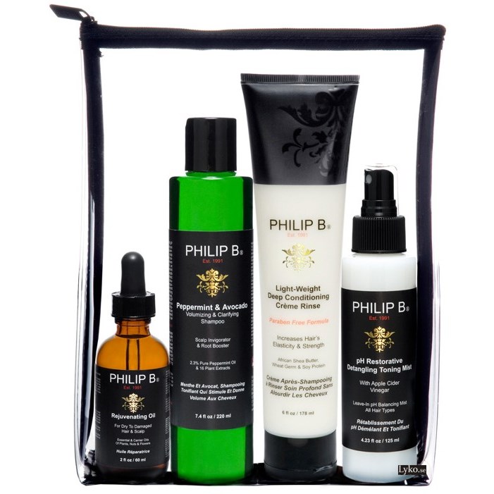 Philip B Four Step Hair & Scalp Treatment Set