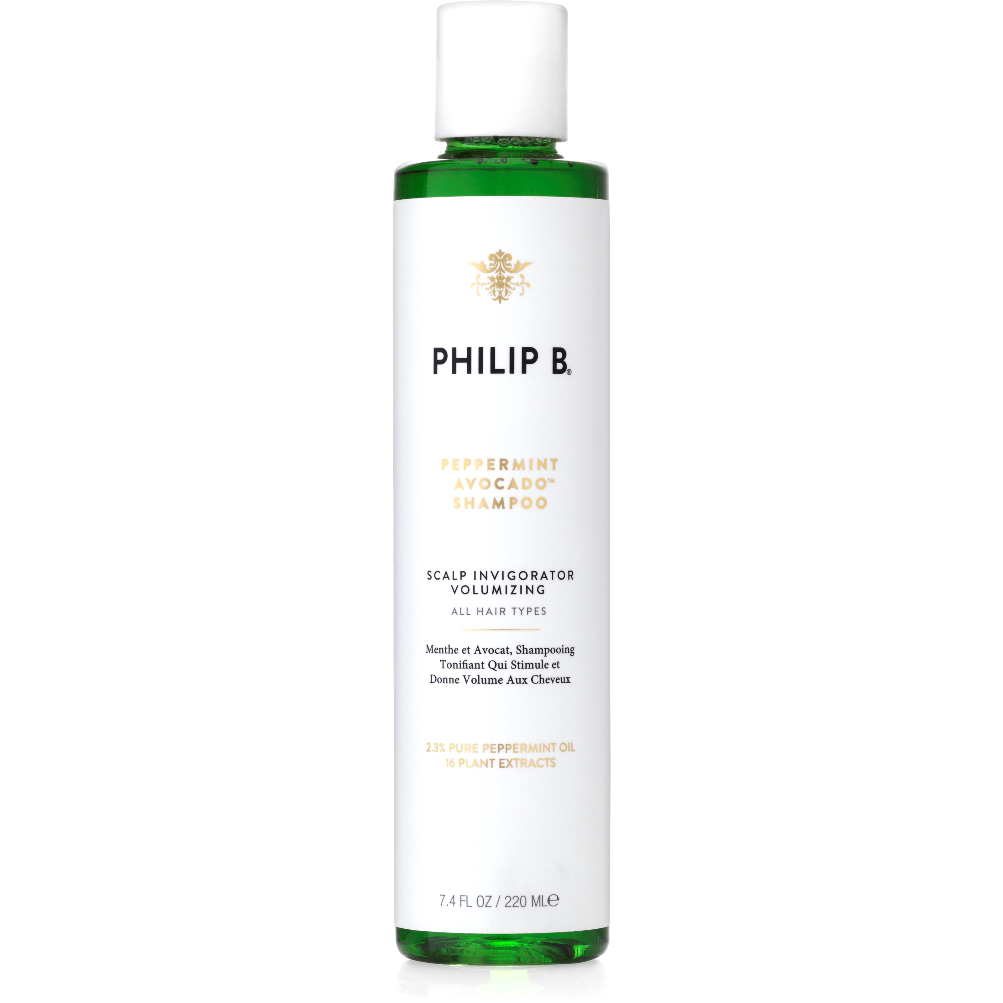 Philip B Peppermint& Avocado Shampoo - szampon do włosów 220 ml