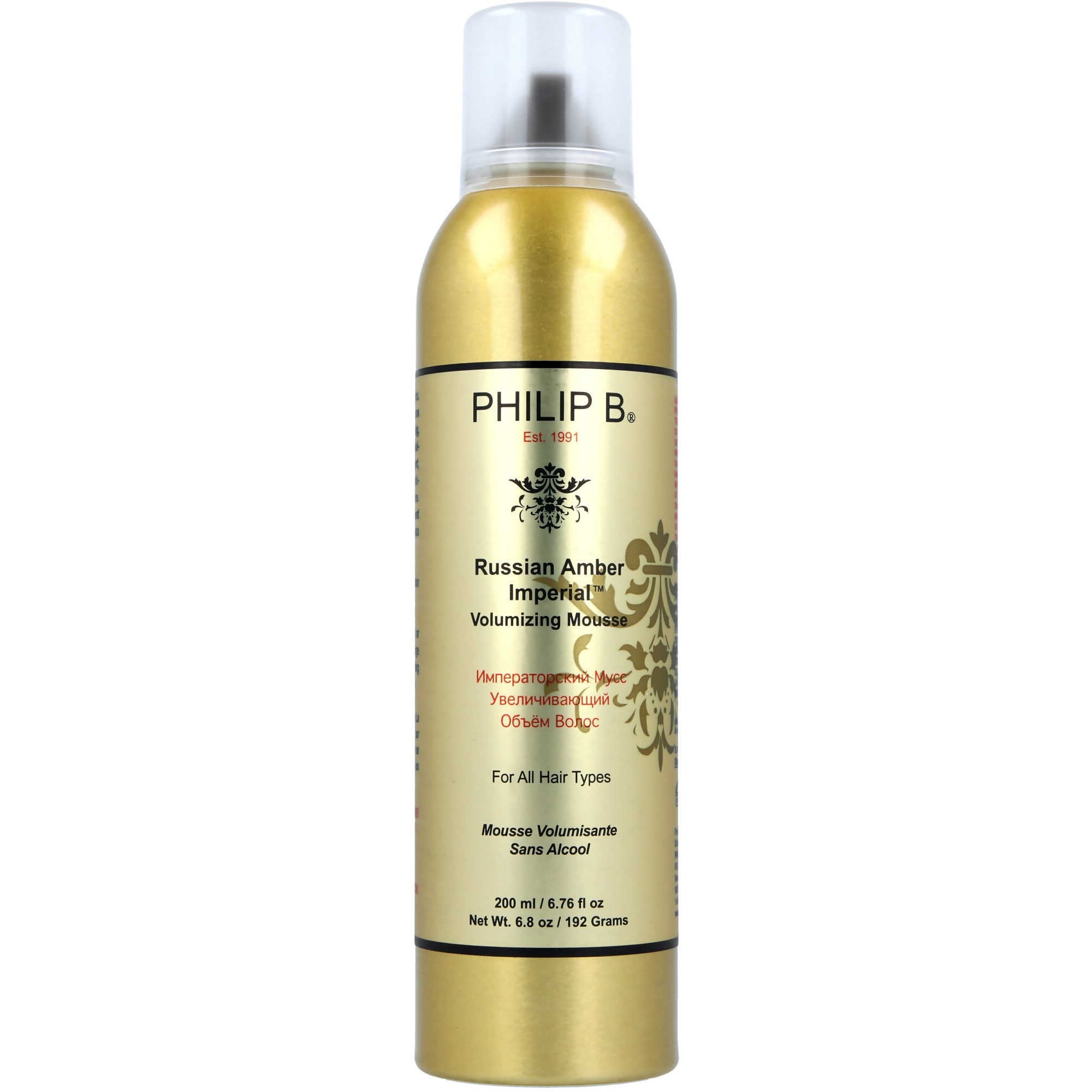 Philip B Russian Amber Imperial Volumzing Mousse 200 ml - pianka do wł