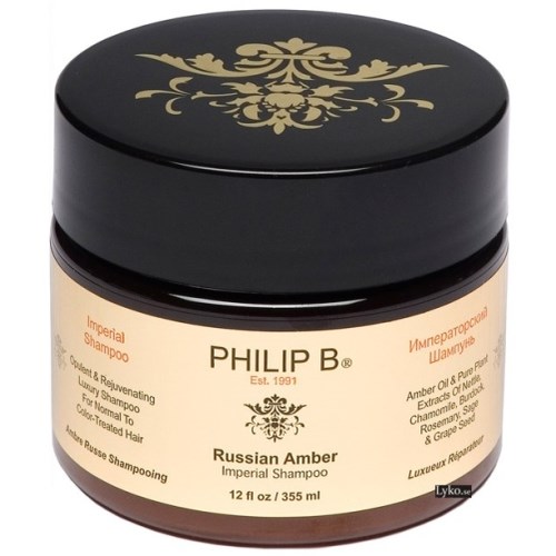 Läs mer om Philip B Russian Amber Imperial Shampoo 88 ml