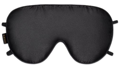 Philip B Black Silky Smooth Sleep Mask (Black) Black