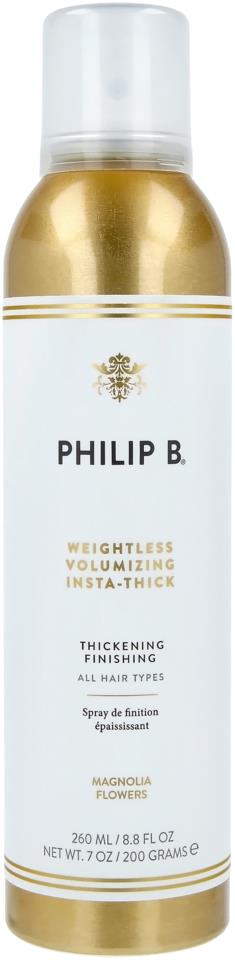 Philip B Weightless Vol Insta-Thick 260ml