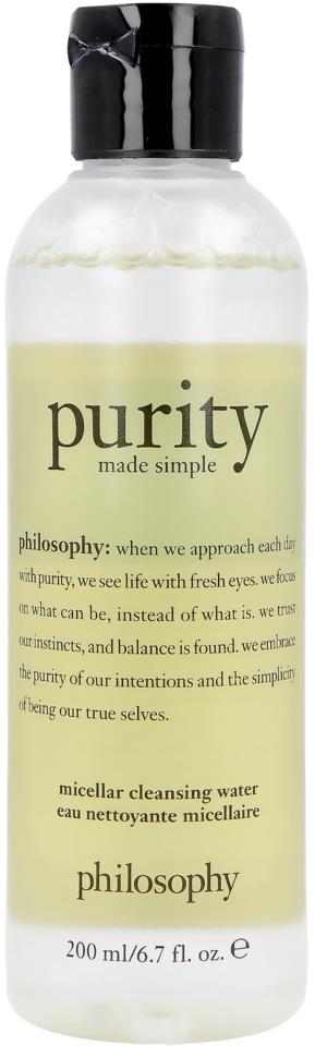 Philosophy Purity Micellar Cleansing Water 200 ML