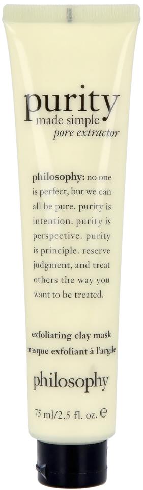 Philosophy Purity Pore Extractor Exfoliating Clay Mask 75 ML
