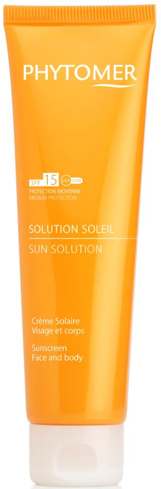 Phytomer Sun solution Sunscreen SPF 15 Body & Face 125 ml