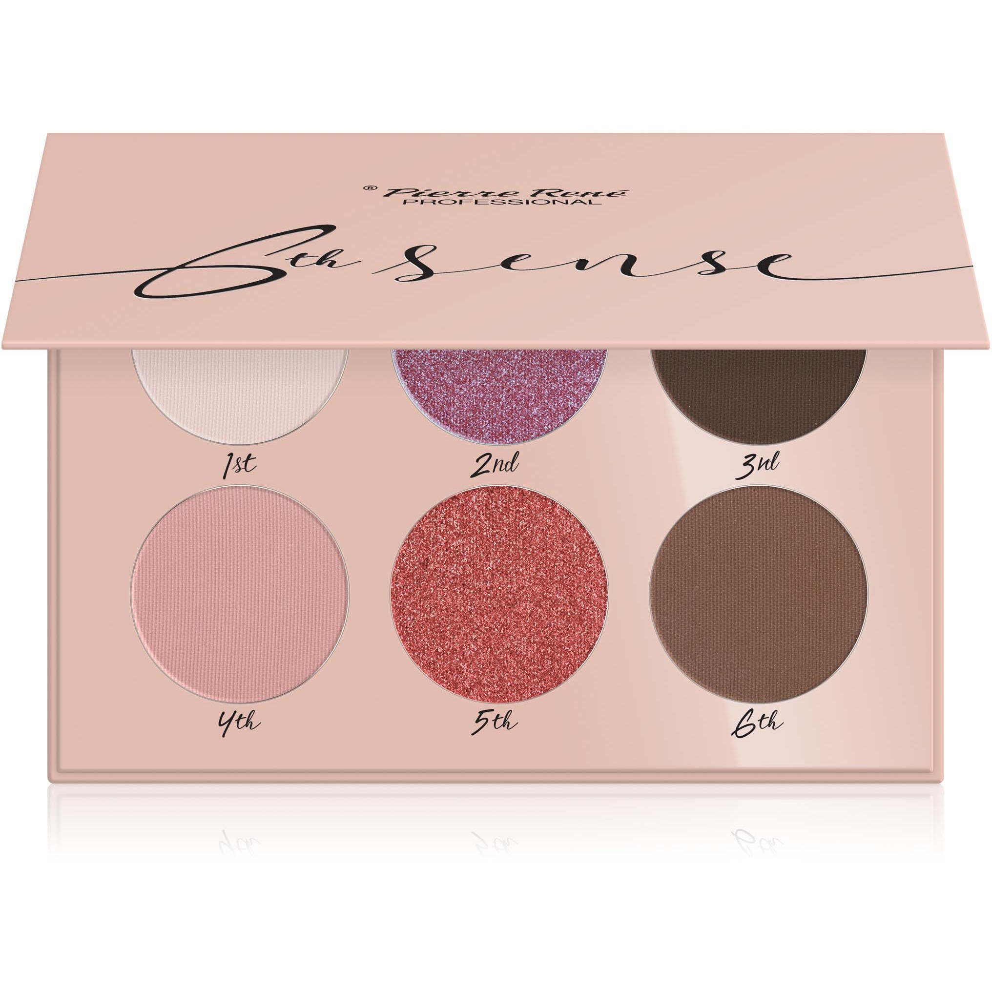 Läs mer om Pierre Rene 6th Sense Eyeshadow Palette 04 Flooded Purples