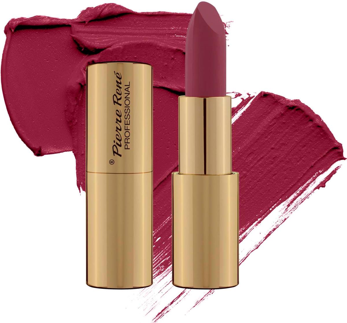 Pierre Rene Full Matte Lipstick 35 Rabel Magenta | lyko.com