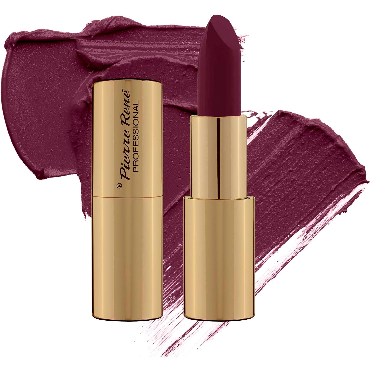 Pierre Rene Royal Mat Lipstick  21 Elegance Plum