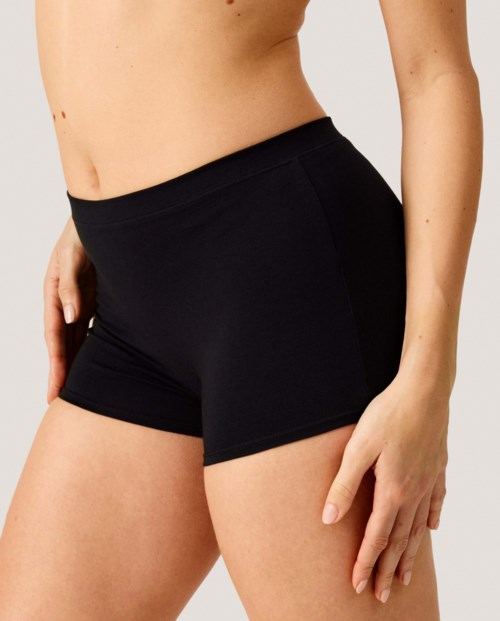 Pierre Robert Boxer Cotton X2 Women Black XXL