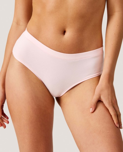 Pierre Robert Brief Cotton X2 Women Powder & Pink L