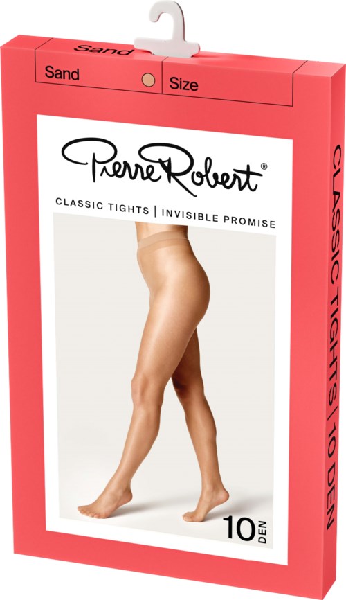 Pierre Robert Classic Tights Invisible Promise 10 DEN Sand 36-40