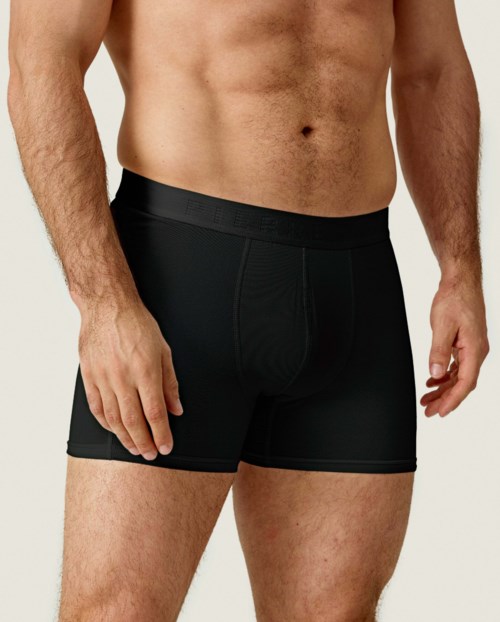 Pierre Robert Cotton Boxer Men X3 Black M