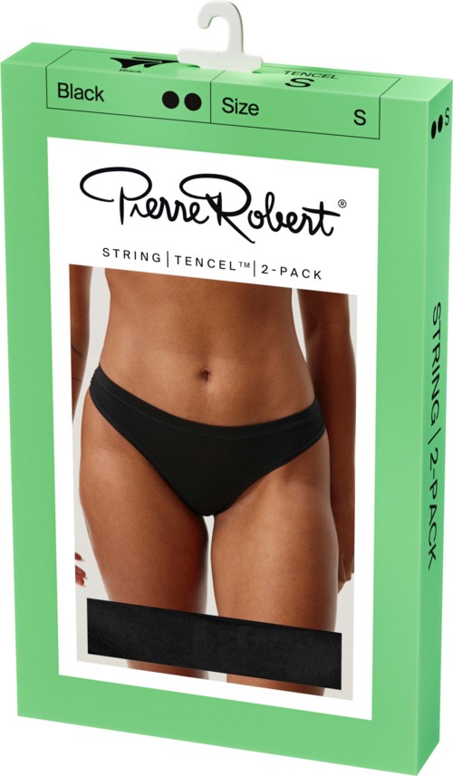 Pierre Robert String Tencel X2 Black XL