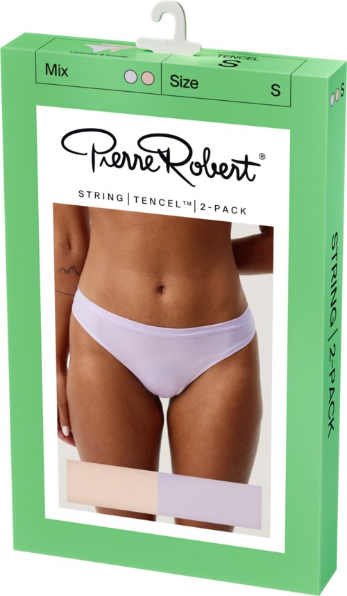 Pierre Robert String Tencel X2 Powder & Lavendel L