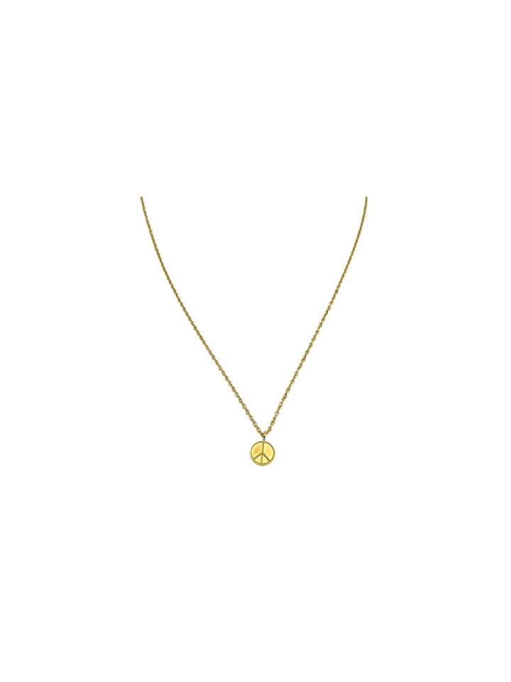 Pipol Bazaar Peace Necklace Gold