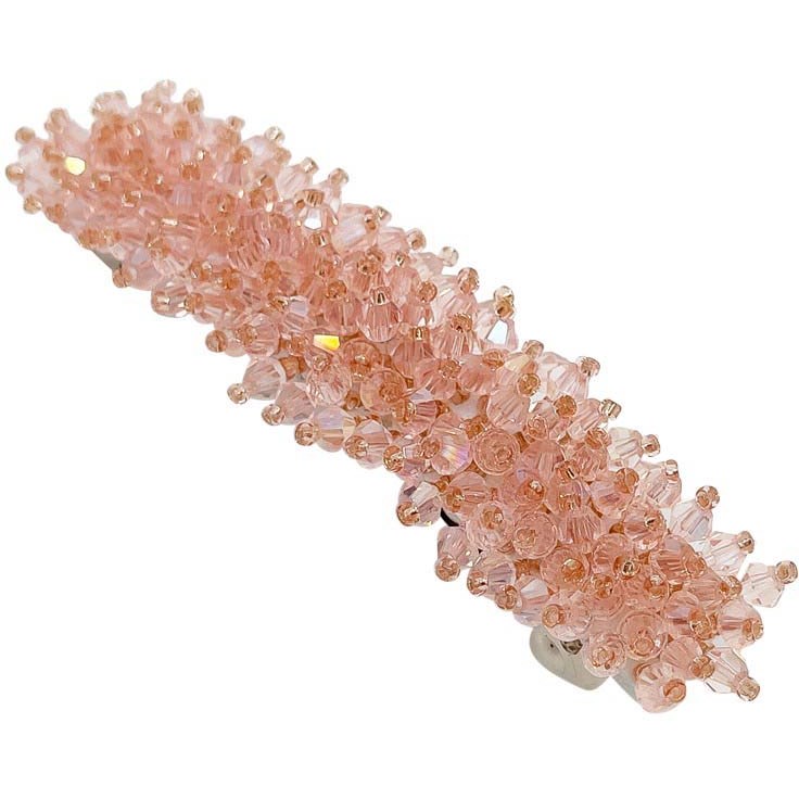 PIPOLS BAZAAR Daisy Glitter Clip  Pale Pink