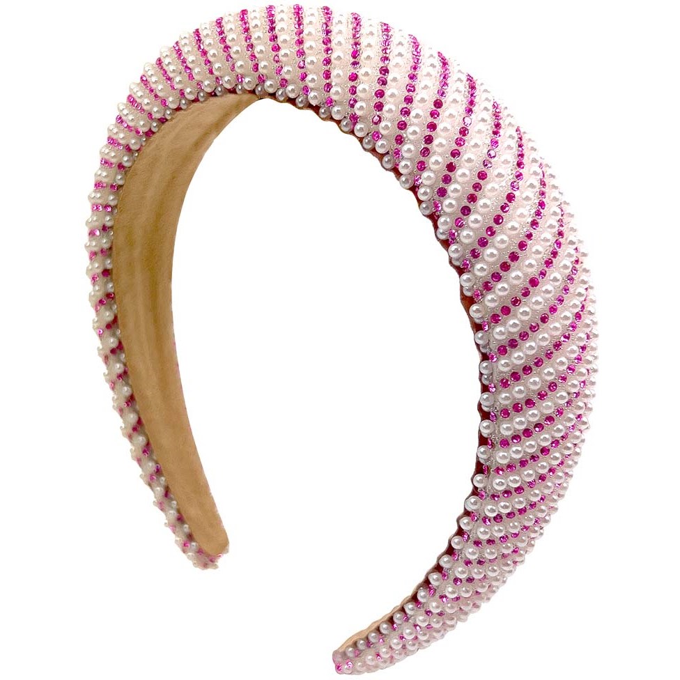 Läs mer om PIPOLS BAZAAR Swift Glam Headband Pearly Pink