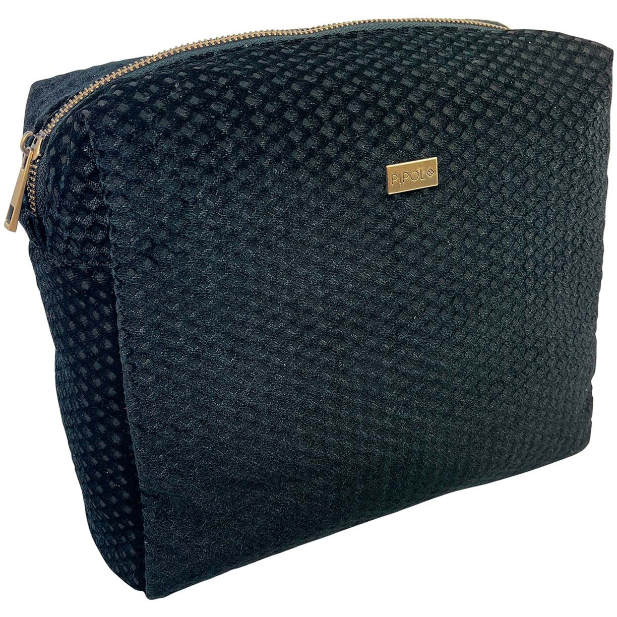 PIPOLS BAZAAR Ana Velvet Triangle Black