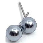 Läs mer om PIPOLS BAZAAR Malou Ear 6 mm Grey Shell