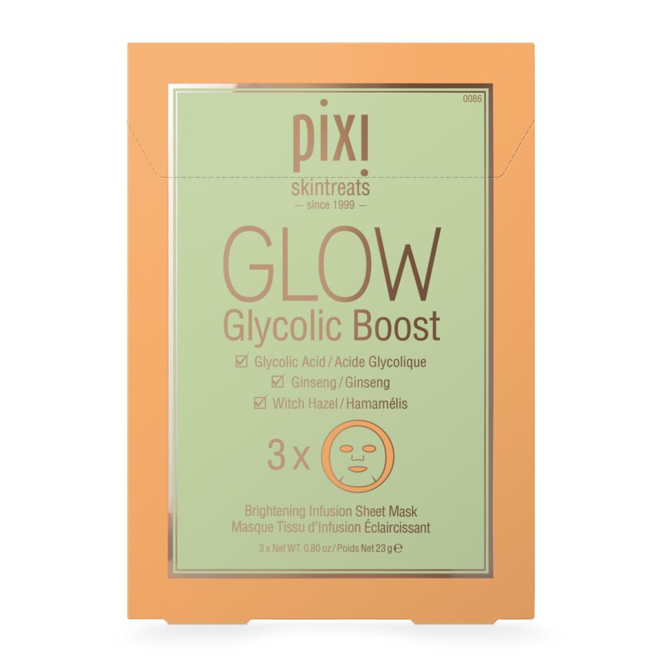PIXI Glow Glycolic Boost Sheet Masks